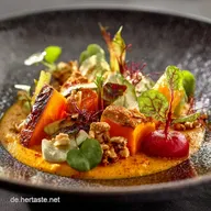 K&uuml;rbispesto Rezept: Cremiges Herbst-Highlight mit ger&ouml;stetem Hokkaido