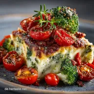 Saftiger Low Carb BrokkoliTomatenAuflauf Der schnelle FeierabendRetter