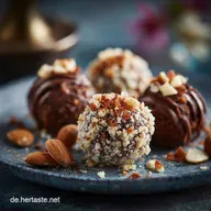 Low Carb Dubai Schokolade Pralinen: Luxus-Tr&uuml;ffel mit Keto-Crunch