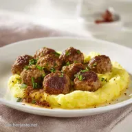 Low Carb K&ouml;ttbullar mit P&uuml;ree: Zart Rahmig