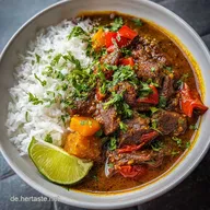 Low Carb Rinder-Curry als gesundes Rezept mit indischem Touch - Keto Abendessen Rindfleisch