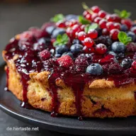 Low Carb Rotweinkuchen Saftiger Klassiker ohne Zucker glutenfrei