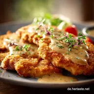 Lowcarb Schnitzel Hawaii: In 45 Min. cremig &uuml;berbacken knusprig