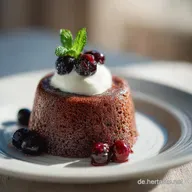 Maulwurfkuchen Dessert im Glas: Cremig und Standfest