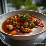 Mediterrane Hhnchengulaschsuppe Happy Carb Rezepte: 15 Min Vorbereitung