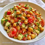Kichererbsensalat in 15 Minuten