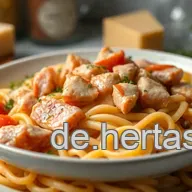 K&ouml;stlicher Nudel-Lachs-Auflauf mit cremiger Senf-Sauce &ndash; Einfach und Lecker!