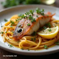 Einfache OfenDorade mit Gem&uuml;se Mediterraner Fischgenuss in 50 Min