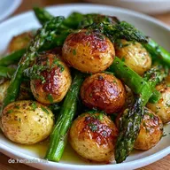 Ofenspargel Mit Kartoffeln F&uuml;r 2 Personen
