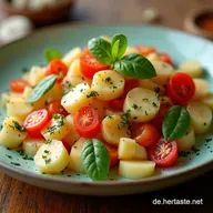 Omas einfacher Wachsbohnen Salat Blitzrezept wie von Oma