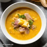 K&auml;sesuppe mit Hackfleisch Lauch Omas Rezept Nur Besser