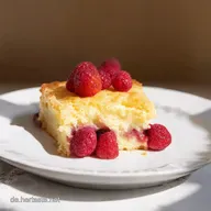 Rhabarberkuchen mit Pudding wie von Oma Einfaches Rezept
