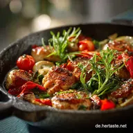 OnePotGem&uuml;se: Deftiges Low Carb Abendessen in nur 45 Minuten