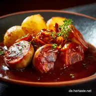 Currywurst So&szlig;e Das perfekte Grundrezept (s&uuml;&szlig; scharf)