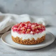 Rhabarber Schmandkuchen: Cremig