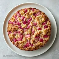 Rhabarberkuchen Mit Streuseln: Saftig