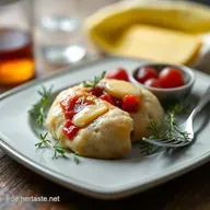Abendessen Ideen Farbenfrohe Rote Bete Kn&ouml;del mit Salbeibutter
