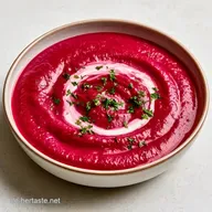 Rote Bete Suppe mit Kartoffeln