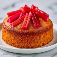 Rhabarberkuchen Mit Baiser: Luftig