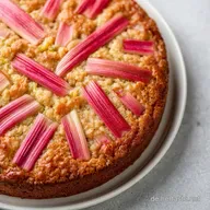 Rhabarberkuchen R&uuml;hrteig in 55 Minuten