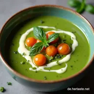 Blitzschnelle Cremige Basilikumsuppe Das beste SommerRezept