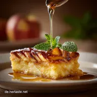 Schichtdessert mit karamellisierten &Auml;pfeln Das beste Herbst Dessert