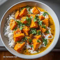 S&uuml;&szlig;kartoffel Curry mit Kokosmilch - Creamy & Samtig