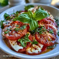 Tomate Mozzarella in 10 Minuten