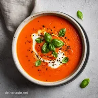 Tomatensuppe nach G&auml;rtnerin Art