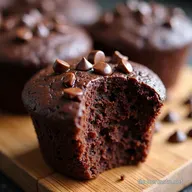 Schokoladige Schokoladenmuffins Teigliebe saftig dank Buttermilch Kaffee
