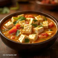 Veganes Rotes Thai Curry mit Tofu Mein Familienrezept