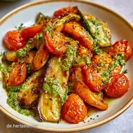 Antipasti Platte mit Pesto f&uuml;r 6 Personen