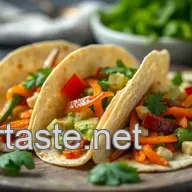 Veggie Fiesta: Verf&uuml;hrerische vegetarische Tacos mit Avocado-Crem&eacute;