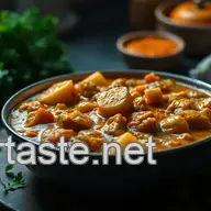 W&uuml;rziges indisches vegetarisches Curry: Ein einfaches Rezept f&uuml;r die ganze Familie