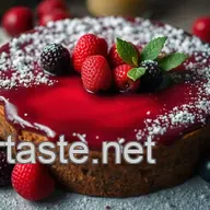 Zarter Schokoladen-Veganer Kuchen mit Himbeer-Topping &ndash; Ein Genuss f&uuml;r alle!