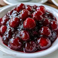Zuckerfreie Kirschmarmelade mit Agar-Agar
