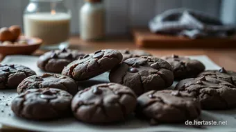 Veganske Cookies: Einfache Vegane Schokoladen-Cookies zum Genießen recipe card