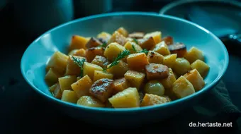 Goldene Kartoffelecken: Knusprig und Würzig - Mein Geheimtipp recipe card