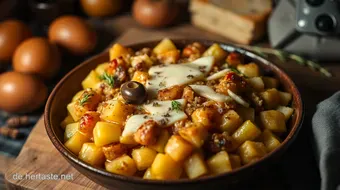 Herzhafter Brokkoli Auflauf mit Käse und Kartoffeln – Das perfekte Rezept! recipe card