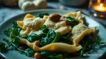 Köstliche vegetarische Maultaschen – Schwäbischer Genuss mit Herz recipe card