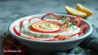 Frischer Radieschen Dip - Ein einfacher Genuss für jede Feier! recipe card