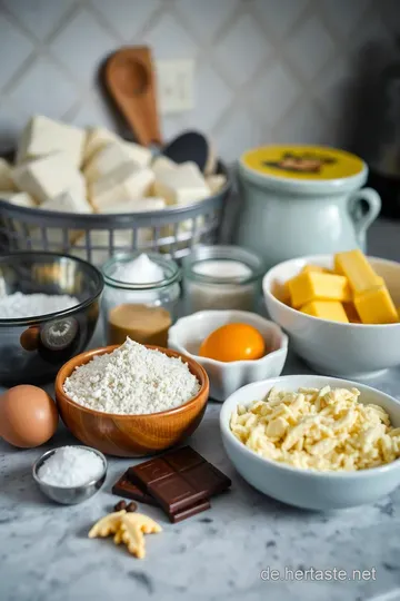 Butterplätzchen - Die klassischen zarten deutschen Kekse ingredients