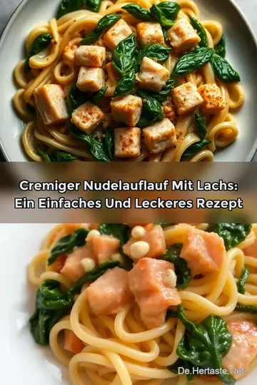 Cremiger Nudelauflauf mit Lachs: Ein einfaches und leckeres Rezept