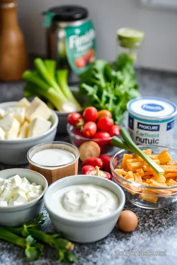 Cremiger Radieschen-Dip mit Kräutern ingredients