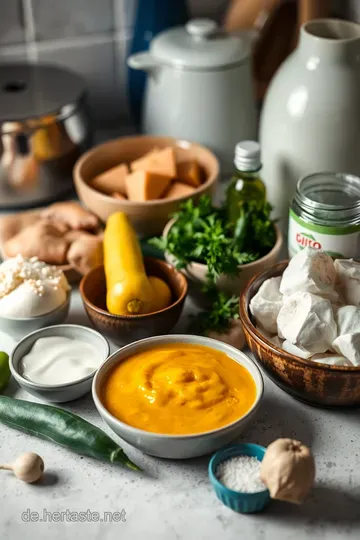 Cremiges Hähnchen Curry mit Kokosmilch – Ein exotischer Genuss ingredients