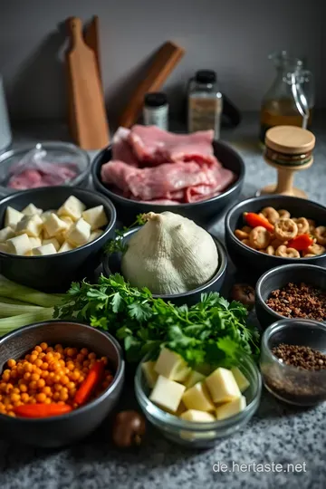Deftige Weißkohl-Hackfleisch-Pfanne – ein gemütliches Gericht ingredients