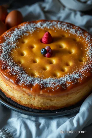 Delikater Fantakuchen Rund – Ein Stückchen Spritzigkeit auf dem Teller presentation