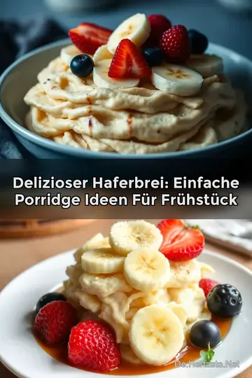 Delizioser Haferbrei: Einfache Porridge Ideen für Frühstück