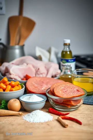 Der perfekte Leberkäse – Im Ofen gebacken ingredients