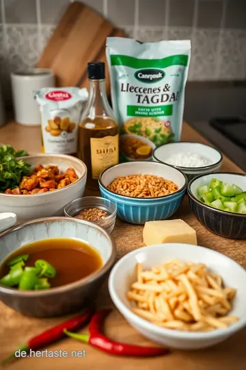 Eindrucksvolles Pad Thai Dressing: Ein Hauch von Thailand für Zuhause ingredients